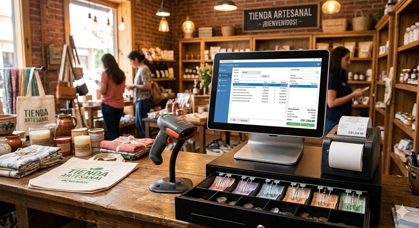 Combo POS hardware y software